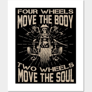 Biker-motorcycle Posters and Art